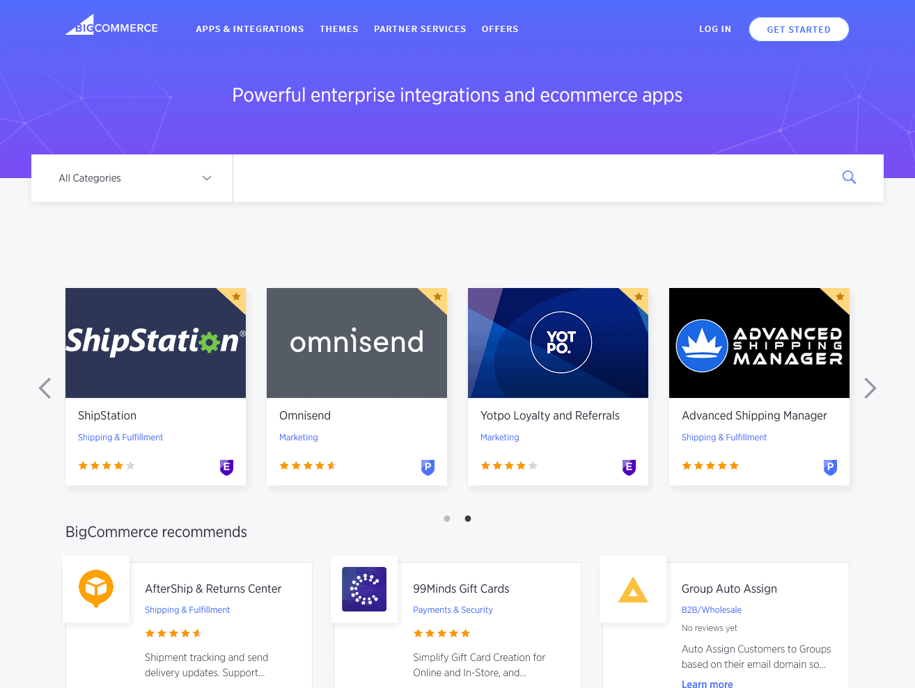 The BigCommerce App Store