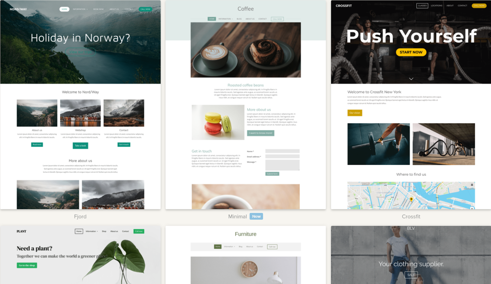 Webador Templates